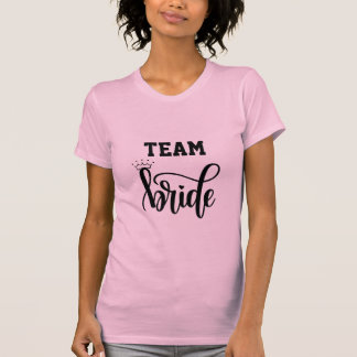 T-shirt Chemise Team Bride pour femmes