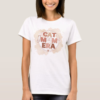 T-shirt Chemise Tendance Ère de Maman de Chat