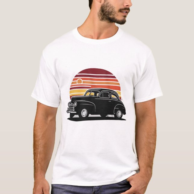 T-shirt chemise texas route 66 (Devant)