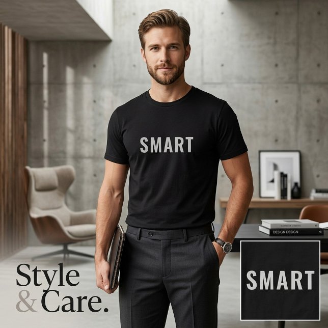 T-shirt Chemise Texte Intelligent Modifiable Classique Con (Editable Smart Text Shirt Classic Dark Comfort)