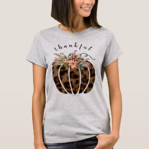 T-shirt Chemise Thanksgiving, Citrouille de l'automne du l