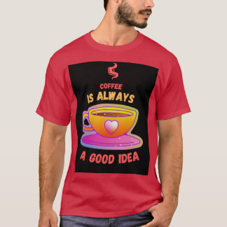 T-shirt Chemise thé café