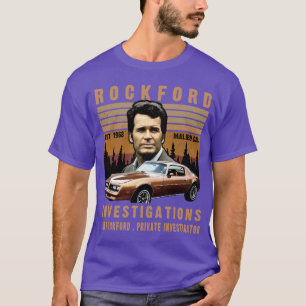 T-shirt Chemise The Rockford Files jim rockford 197027s de