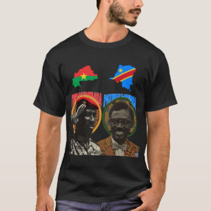 T-shirt Chemise Thomas Sankara & Patrice Lumumba Panafrica