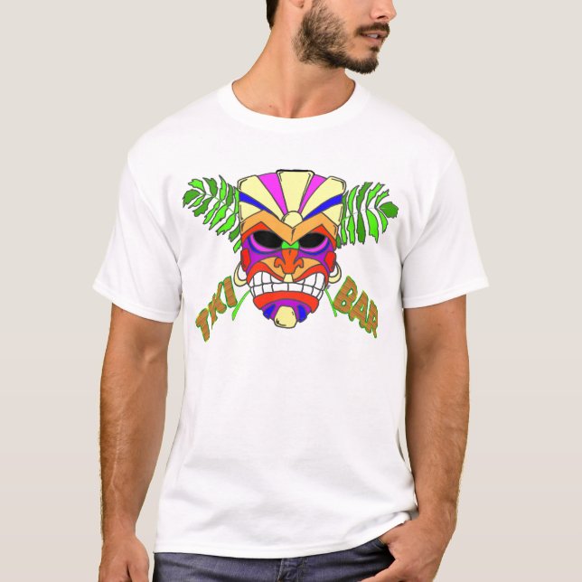 T-shirt Chemise Tiki Bar (Devant)