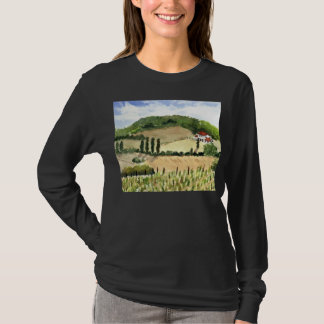 T-shirt Chemise toscane de paysage