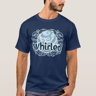 T-shirt Chemise tourbillonnée de logo