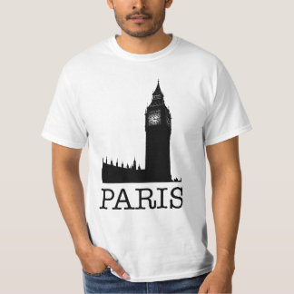 T-shirt Chemise Touristique Paris
