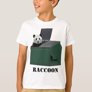T-shirt Chemise Trash Panda qui dit RACCOON