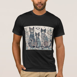 T-shirt Chemise Tri-Blend apaisante pour chats