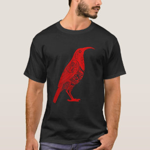 T-shirt Chemise Tribale Honeycreeper - Tribu Polynésienne 