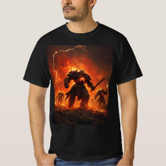 T-shirt chemise trois