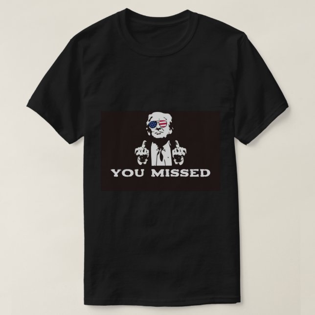 T-shirt chemise trump (Design devant)