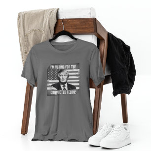 T-shirt Chemise Trump 2024 Condamné Felon