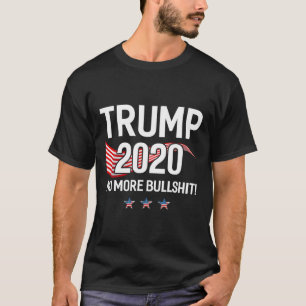 T-shirt Chemise Trump Plus de Bulles Drapeau Chemise Drôle
