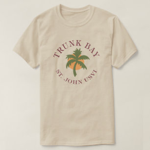 T-shirt Chemise Trunk Bay Îles Vierges américaines