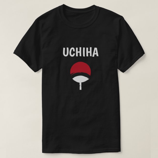 T-shirt chemise Uchiha clan (Design devant)