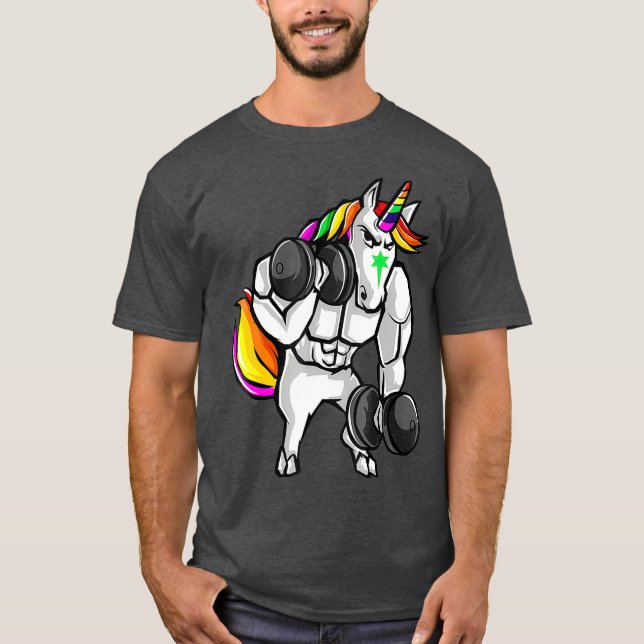 T-shirt Chemise Unicorn Fitness (Devant)