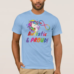 T-shirt Chemise unicorne de la Fierté autistique
