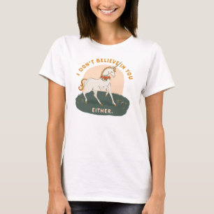 T-shirt Chemise Unicorne Drôle Pour Les Femmes. Don de Uni