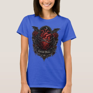 T-shirt Chemise unisexe alt romantique foncée