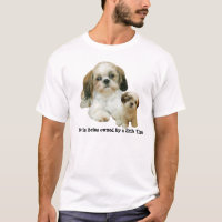 Chemise unisexe d'amis de Shih Tzu