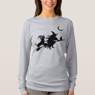 T-shirt Chemise unisexe de silhouette de Halloween de