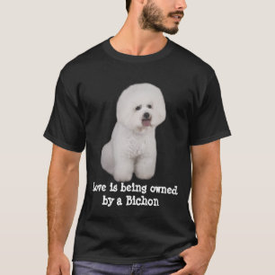 T-shirt Chemise unisexe précieuse de Bichon Frise