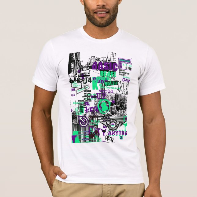 T-shirt Chemise urbaine (Devant)