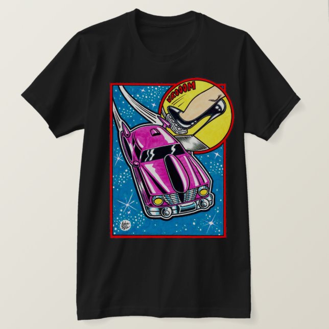 T-shirt Chemise Vana DeVinyl™/Astro Coupe (Design devant)