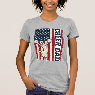 T-shirt Chemise vectorielle drapeau américain patriotique