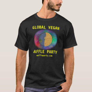 T-shirt Chemise végétalienne globale 3, hommes de partie
