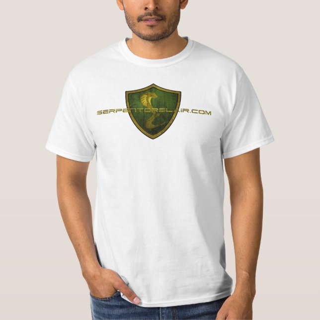 T-shirt Chemise/vert de valeur (Devant)
