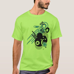 T-shirt chemise verte