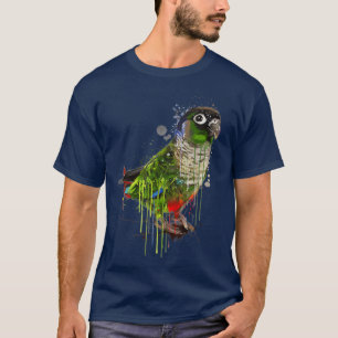 T-shirt Chemise verte Conure Cute Conure Parrot
