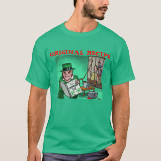 T-shirt Chemise verte Weenii "Recette originale"