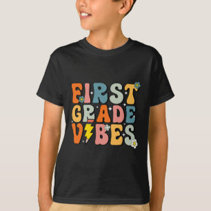 T-shirt Chemise Vibe Première Année Retour à l'École Groov