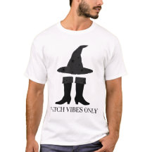 Chemise Vibes de Sorcière Uniquement - Chapeau de