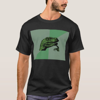 T-shirt Chemise vide de Philosoraptor Meme - obscurité