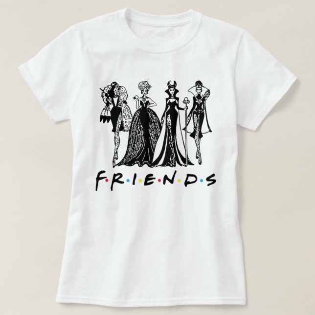 T-shirt Chemise Villains Vogue Friends (Design devant)