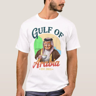 T-shirt Chemise Vintage Arabian Gulf 2025 – Drôle Trump