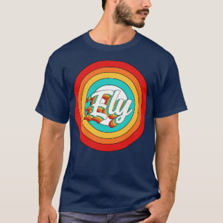T-shirt Chemise Vintage Cercle d'aile
