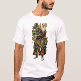 T-shirt Chemise vintage de Noël de Père Noël