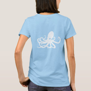 T-shirt Chemise vintage de poulpe de bébé de l'eau