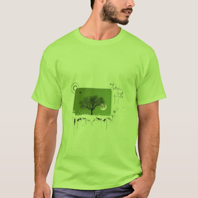 T-shirt Chemise vintage de style (Devant)
