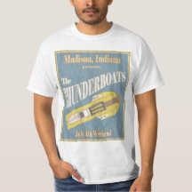Chemise vintage de Thunderboat