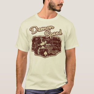 T-shirt Chemise vintage de vitesse de démon