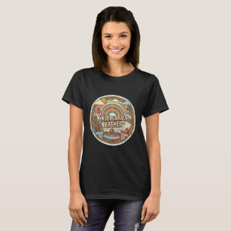 T-shirt Chemise vintage enseignant de maternelle badge arc
