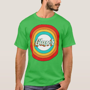 T-shirt Chemise Vintage Glaser Cercle