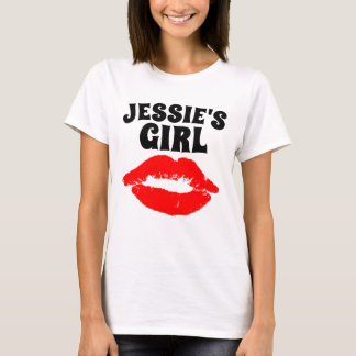 T-shirt Chemise vintage graphique JESSIE'S GIRL baiser lèv